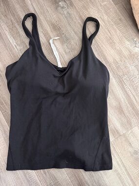 lululemon athletica Black V-Neck Camisole Tank